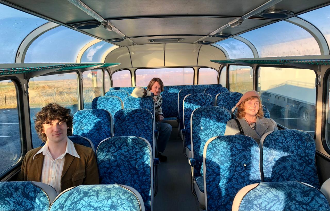 Old bus inside 3