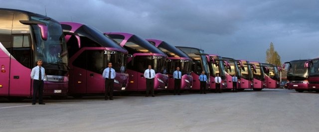 Buses for hire Greece