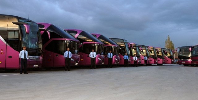 Buses for hire Greece