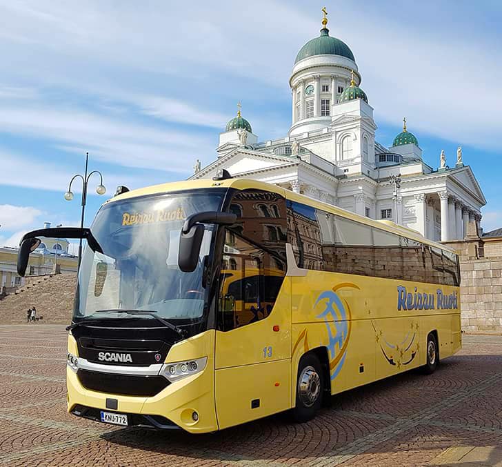 Scania bus for hire GPN