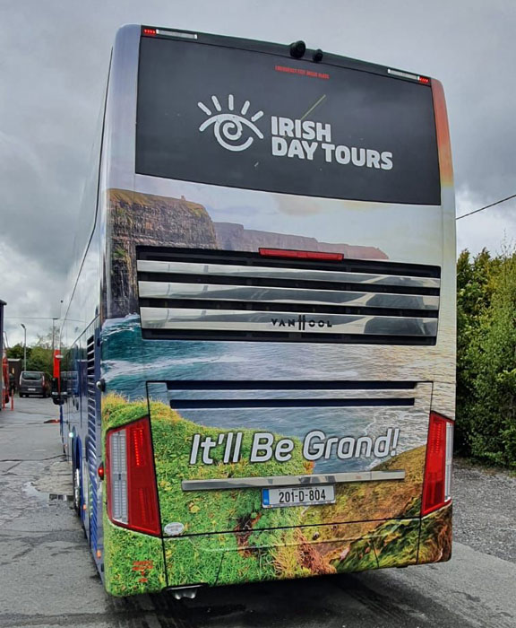It'll be Grand Coach in Ireland